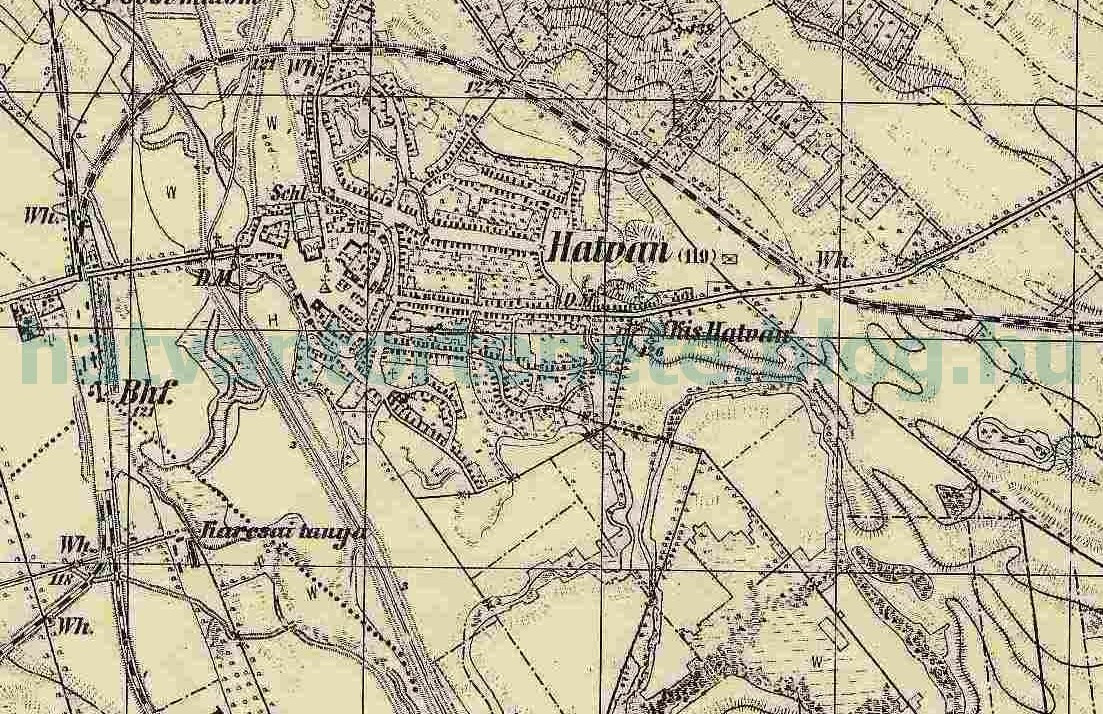 hatvan térkép A vasút nagy kanyarja   Hatvan története hatvan térkép